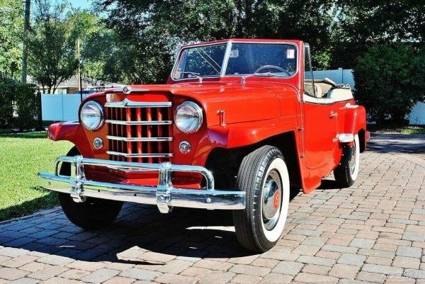 1950 Willys Jeepster Convertible Manual