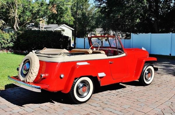 1950 Willys Jeepster Convertible Manual