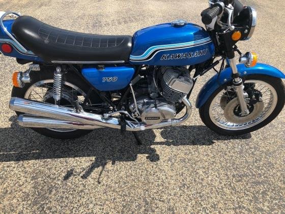 1972 Kawasaki H2 Restored