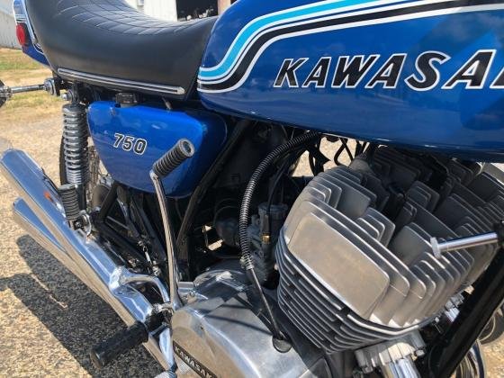 1972 Kawasaki H2 Restored