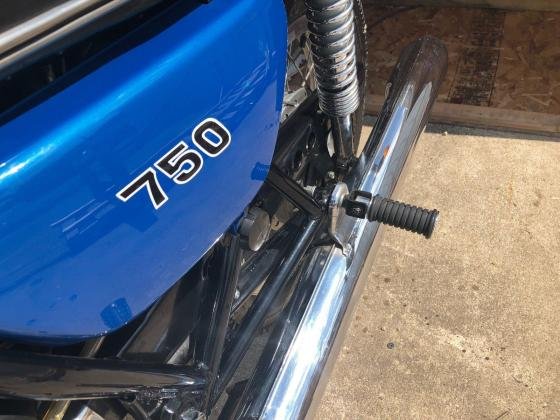 1972 Kawasaki H2 Restored