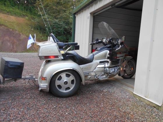 1998 Honda Gold Wing with Trailer