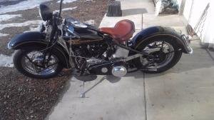 1939 Harley-Davidson Knucklehead Black