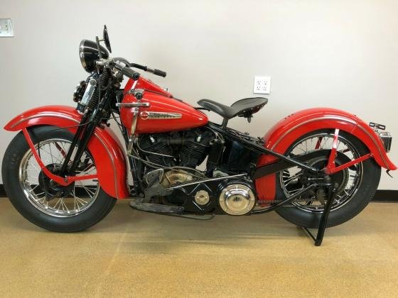 1947 Harley-Davidson FL Knucklehead Matching Numbers