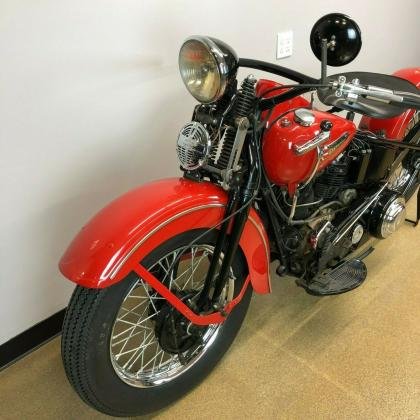 1947 Harley-Davidson FL Knucklehead Matching Numbers