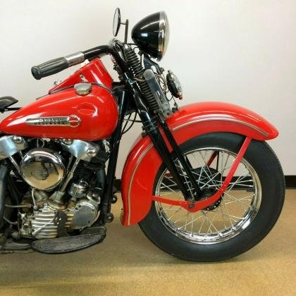 1947 Harley-Davidson FL Knucklehead Matching Numbers