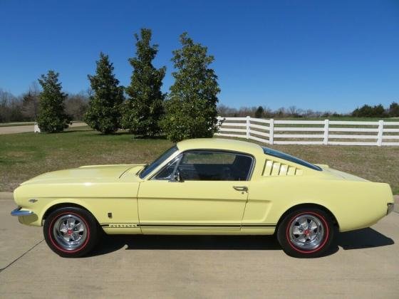 1966 Ford Mustang GT Fastback 2+2 289Ci 4v V8