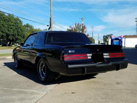 1986 Buick Grand National Coupe 3.8L Turbo V6 Automatic