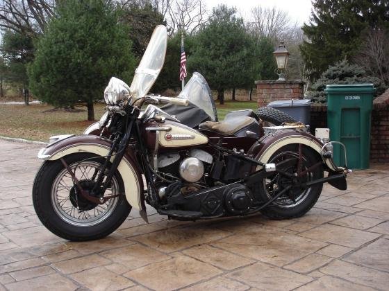 1947 Harley-Davidson UL Sidecar