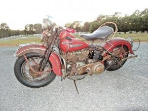 1947 Harley-Davidson Knucklehead Unrestored