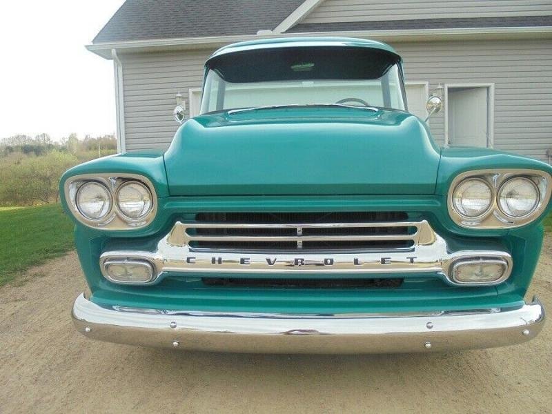 Cars - 1958 Chevrolet Apache Fleetside Pickup Truck 350