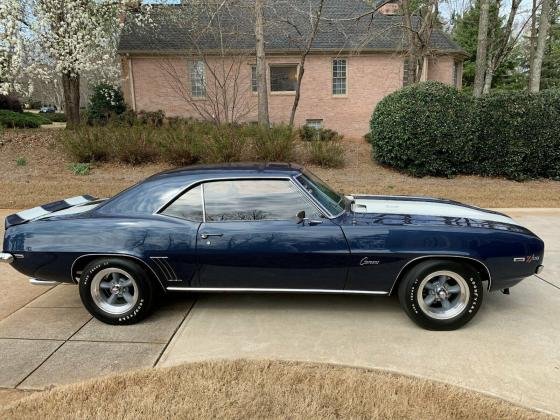 1969 Chevrolet Camaro Original X33 Z28