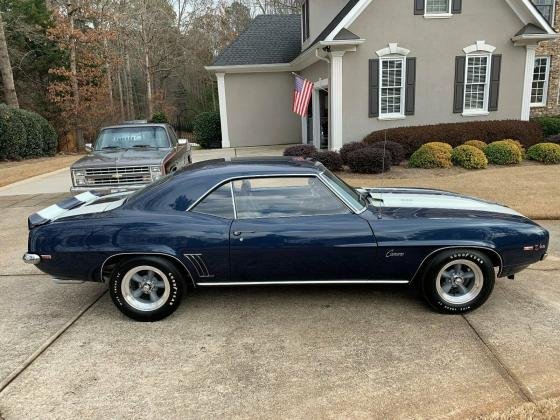 1969 Chevrolet Camaro Original X33 Z28