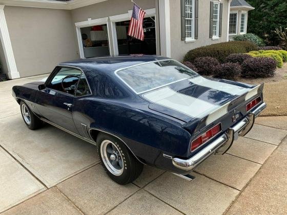 1969 Chevrolet Camaro Original X33 Z28