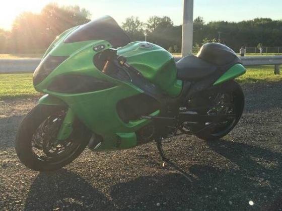 2008 Suzuki Hayabusa Turbo Custom Energy Green