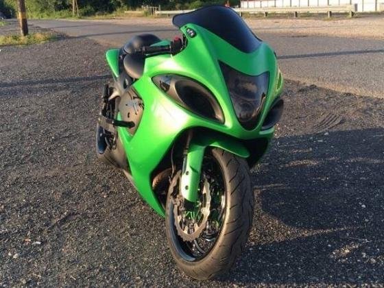 2008 Suzuki Hayabusa Turbo Custom Energy Green