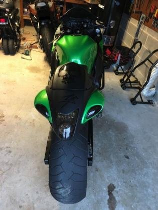 2008 Suzuki Hayabusa Turbo Custom Energy Green