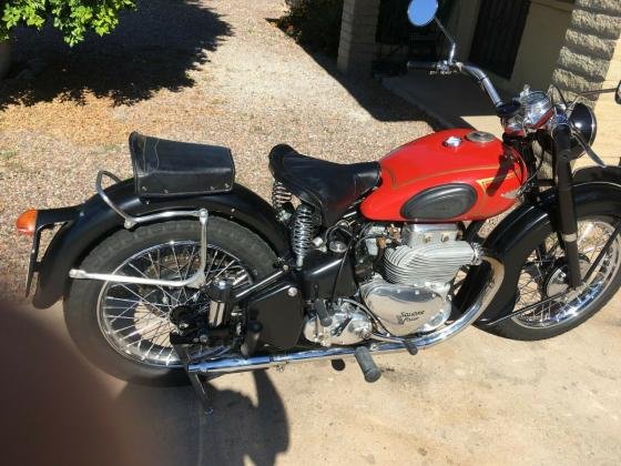 1952 Ariel Square Four Standard Motorcycle