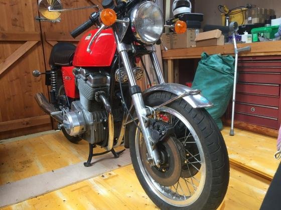 1974 Laverda 3C Matching Numbers