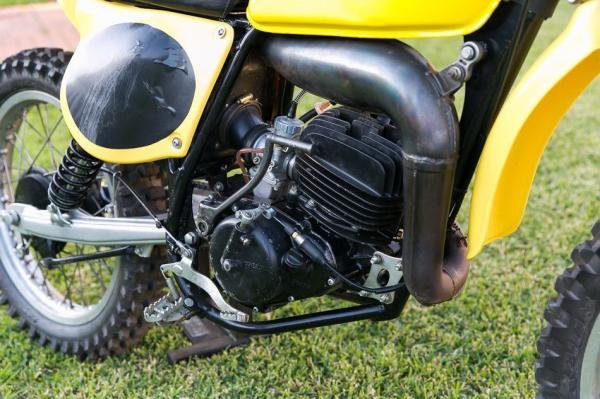 1976 Suzuki RM125A Dirt Motorcycle