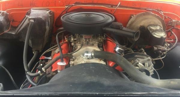 1971 Chevrolet C-10 Cheyenne 4X4 350ci V8 engine