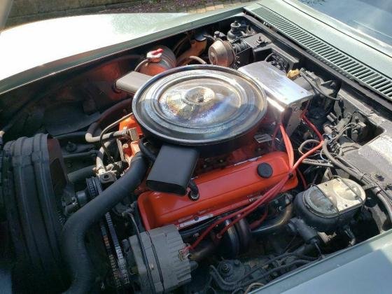 1972 Chevrolet Corvette Stingray 350 V8 4 speed manual
