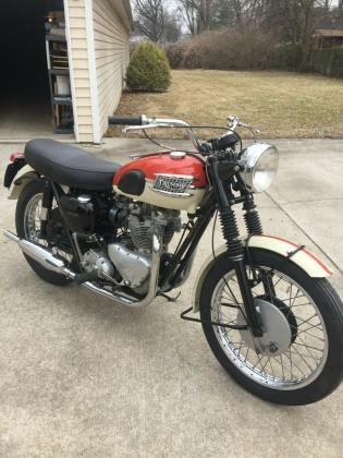 1960 Triumph Trophy Standard 650cc