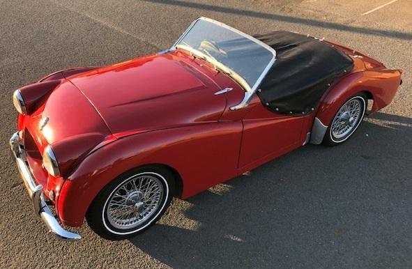 1955 Triumph TR2 Convertible Rare Beauty