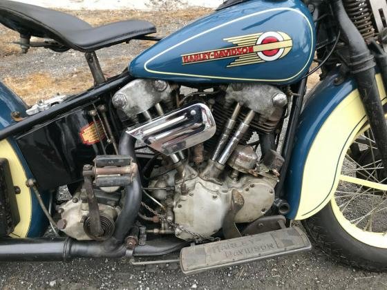 1936 Harley-Davidson EL Knucklehead Original Vintage