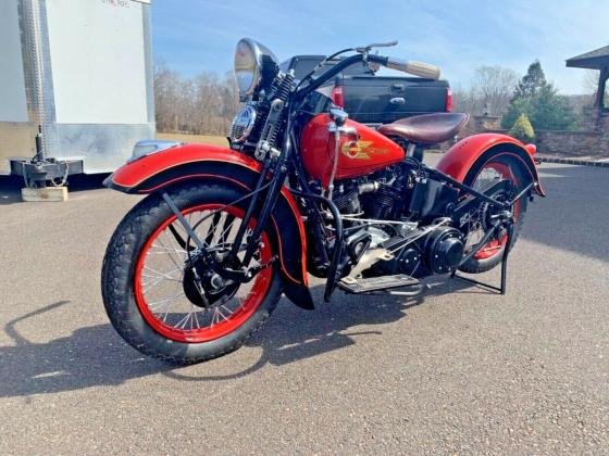 1936 Harley-Davidson KNUCKLEHEAD EL Touring Original