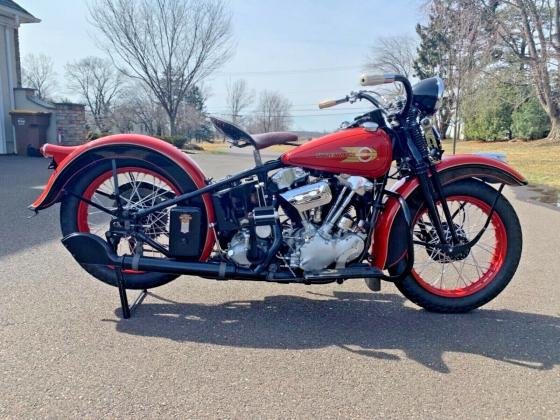 1936 Harley-Davidson KNUCKLEHEAD EL Touring Original