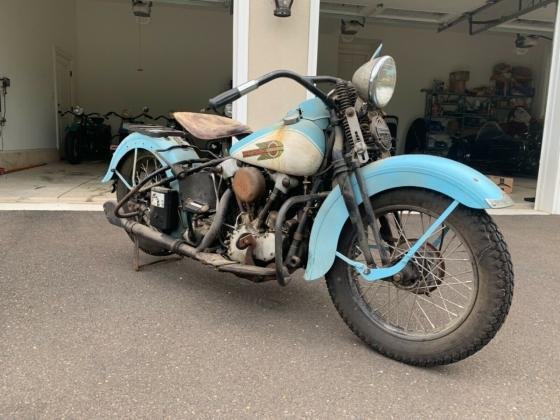 1939 Harley-Davidson EL Knucklehead Numbers Match