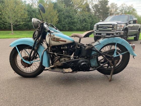 1939 Harley-Davidson EL Knucklehead Numbers Match