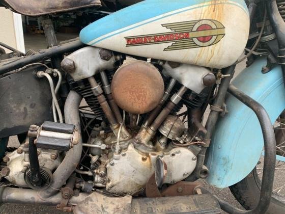 1939 Harley-Davidson EL Knucklehead Numbers Match