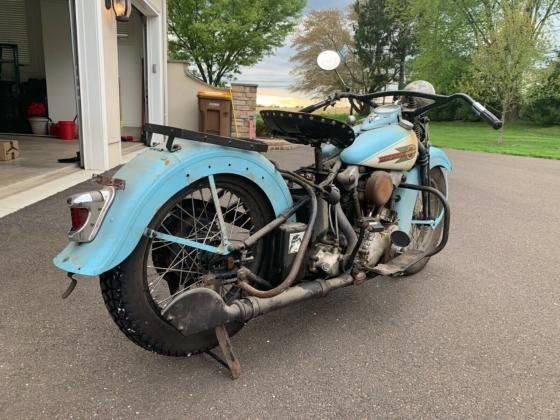 1939 Harley-Davidson EL Knucklehead Numbers Match