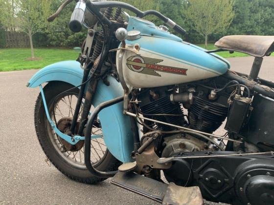 1939 Harley-Davidson EL Knucklehead Numbers Match