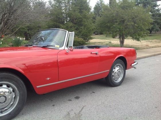 1963 Alfa Romeo 106 Series Roadster 2600 Convertible