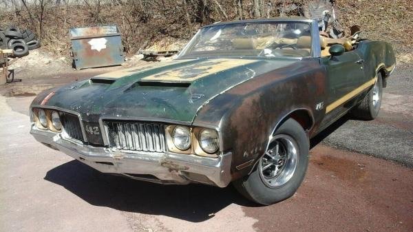 1970 Oldsmobile 442 W30 Convertible 455 Great Project!