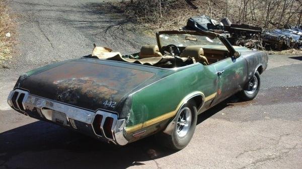1970 Oldsmobile 442 W30 Convertible 455 Great Project!
