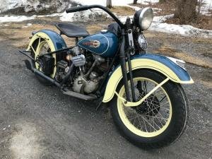 1936 Harley-Davidson EL Knucklehead Original Vintage