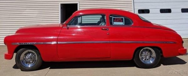 1950 Mercury 2 Door Sedan Fully Customized Interior 350 Chevy