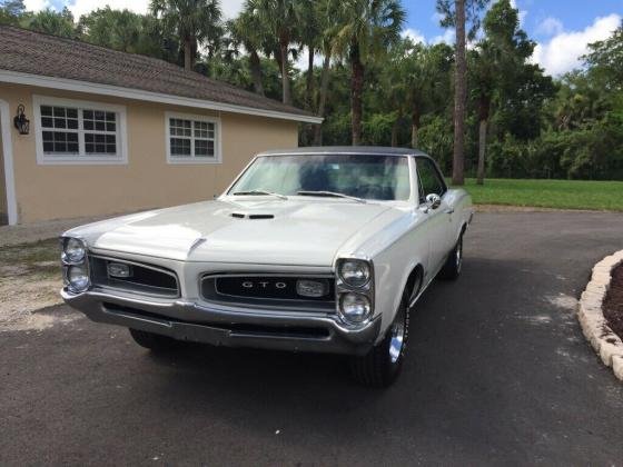 1966 Pontiac GTO Base 389 Ci 4bbl Automatic