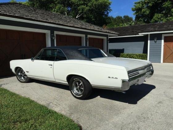 1966 Pontiac GTO Base 389 Ci 4bbl Automatic