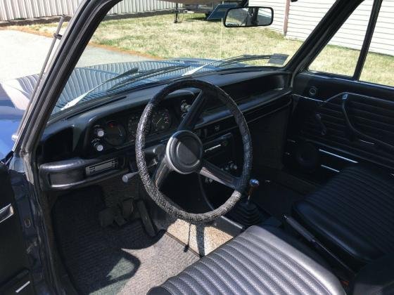 1973 BMW 2002 Roundie Coupe Sunroof-Riviera Blue