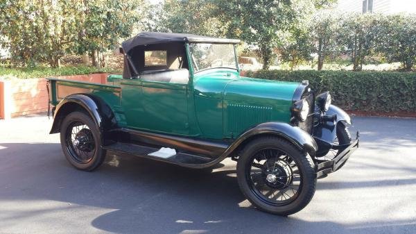 1928 Ford Model A Roadster Truck Zero Rust