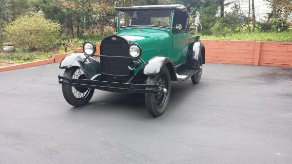 1928 Ford Model A Roadster Truck Zero Rust