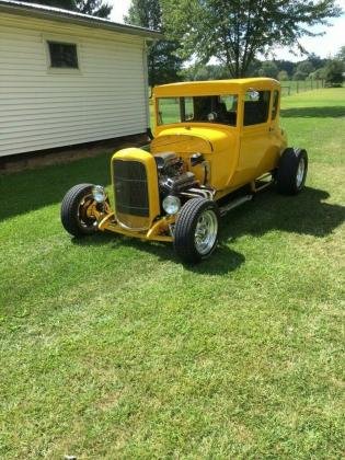 1929 Ford Rat Rod Coupe Power Engine