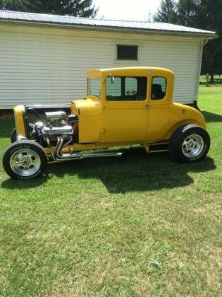 1929 Ford Rat Rod Coupe Power Engine