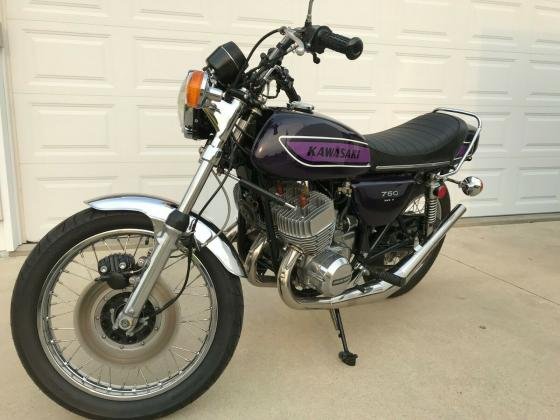 1974 Kawasaki H2 750 cc Triple