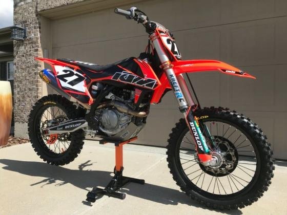 2017 KTM SX SXF 450cc Low Miles